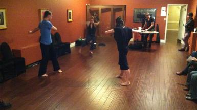 Dancers in room